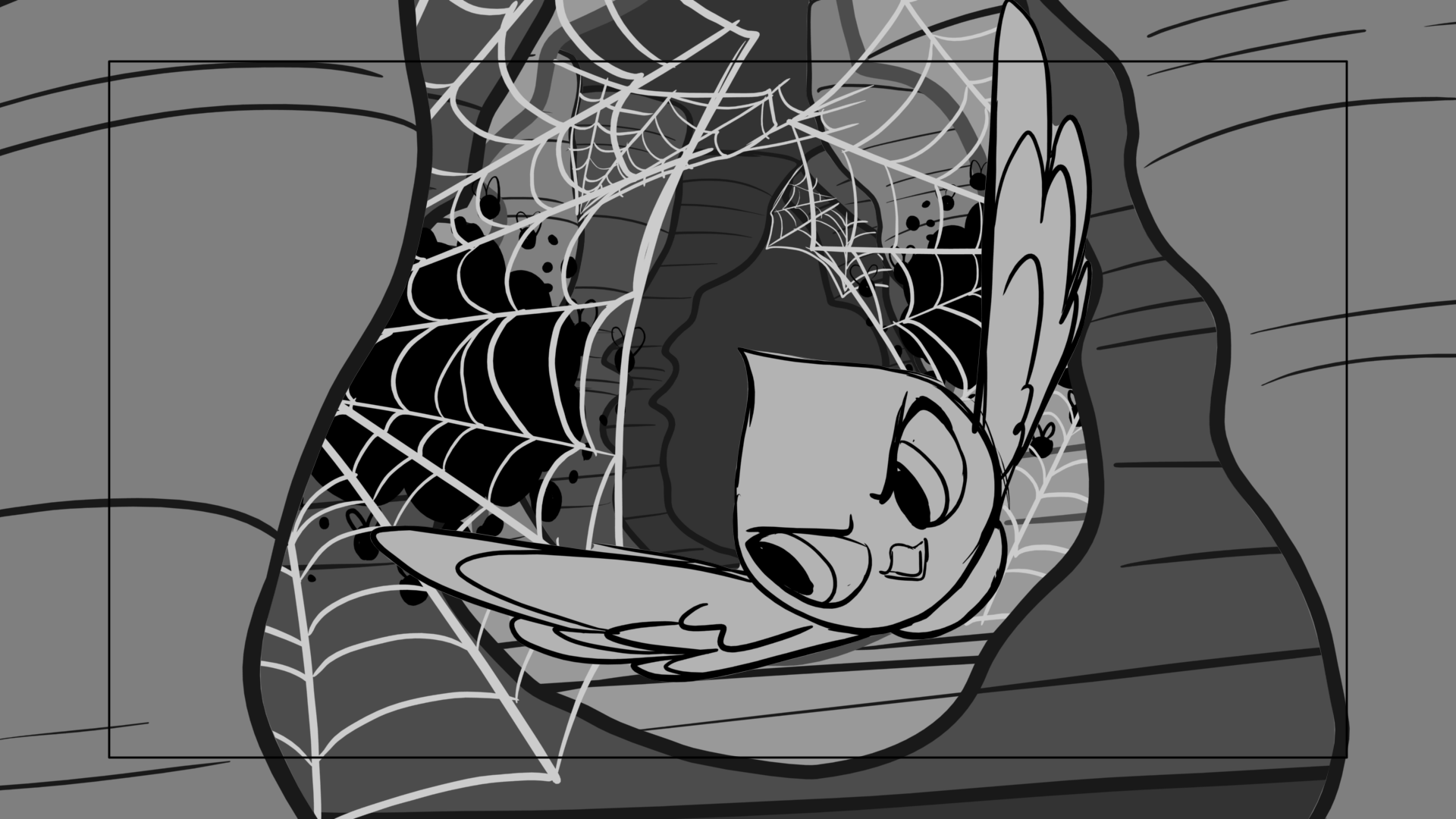 Venom Wars — Escena 16, panel 5, storyboard by Melissa Ballesteros